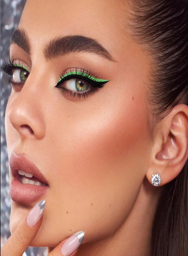 GEUUFEA Glitter Eye Line Strips - Adhesive, Instant, Waterproof Makeup Stickers for Eyes Dress Up - Image 4